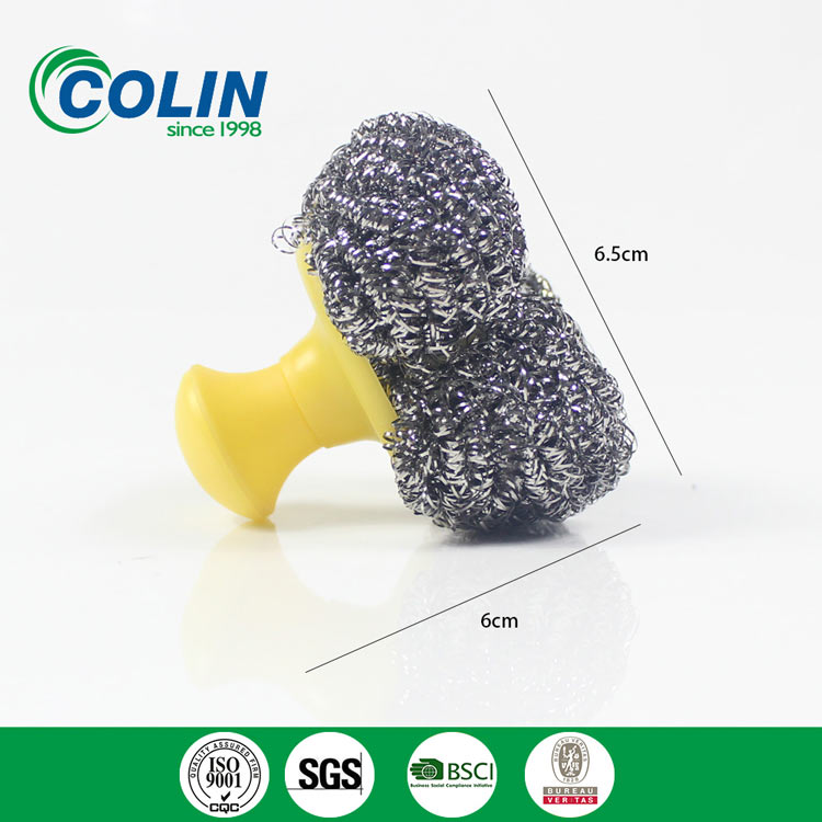 Stainless Steel Scourer With H